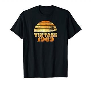 1969 T-Shirt Vintage 50th Birthday Gift For Men / Women
