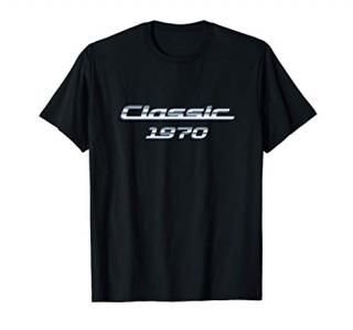 Gift for 51 Year Old Vintage Classic Car 1970 51st Birthday T-Shirt