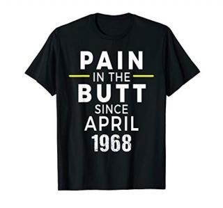 50th Bday Party Shirt - Funny 50th April Birthday Gag Gift