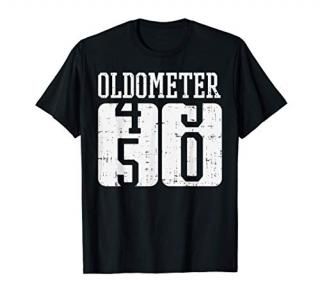 Oldometer 49 50 Fifty Fun 50th Birthday Party Gift Men Women T-Shirt