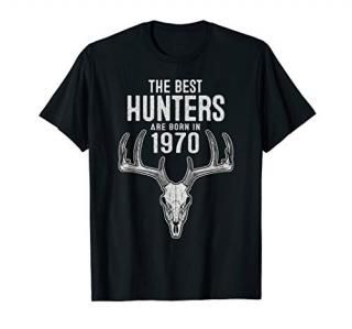Gift for 50 Year Old Deer Hunter 1970 50th Birthday T-Shirt
