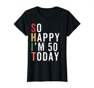 Womens 50th Birthday Shirts For Her Gift T-Shirt