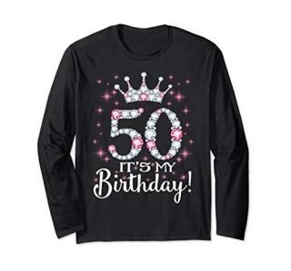50 It's My Birthday 1969 50Th Birthday Gift Tee For Womens Long Sleeve T-Shirt