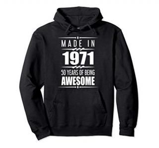 50th Birthday Gifts Men Women 50 Year Old 50th Birthday Pullover Hoodie