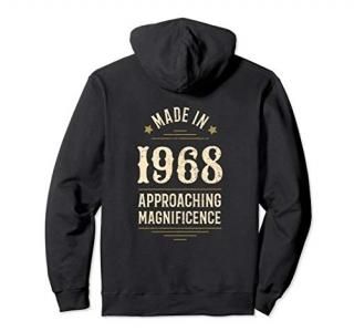 Made In 1968 50th Birthday Gift Hoodie For Born In 1968