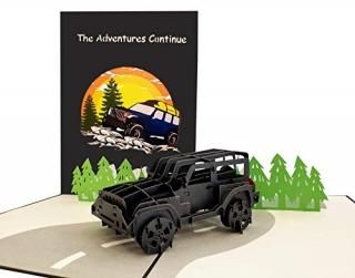 iGifts And Cards Adventure Awaits Jeep 3D ݥåץåץ꡼ƥ󥰥 - ϥåԡСǡ ˤ  