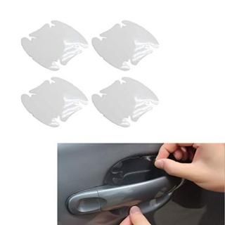 iJDMTOY 4pc Set Universal Fit Clear/Transparent Scratch Protection Films for Car