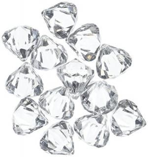 Acrylic Clear Ice Rock Diamond Crystals Treasure Gems for Table Scatters Vase Fi