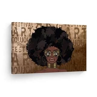 smileartdesign AfricanɥȥХۡh4 8 x 12 - Ready to Hang
