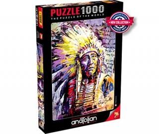 Anatolian Puzzle - Chief Seattle - 1000 Piece Jigsaw Puzzle #1104 Multicolor