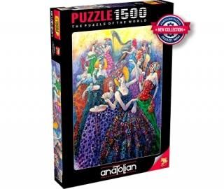 Anatolian Puzzle - Romantic Ballroom - 1500 Piece Jigsaw Puzzle #4561 Multicolor