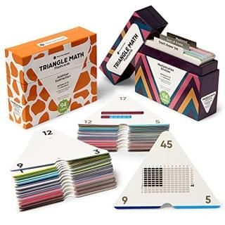 Think Tank Scholar Triangle Math 752 Equations All Facts 0-12 Box Set Addition S