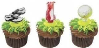 Golf Cupcake Picks - 24 ct by DecoPac