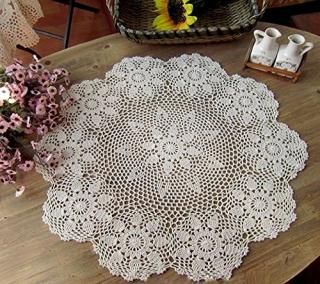 laivigoϥɥᥤɤԤߥ졼饦ɥơ֥륯ʥɥ꡼Doily24??31 24 inch ١ D1001