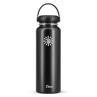 Dione Water Bottle 40 oz. Flask Double Wall Stainless Steel & Vacuum Insulated B