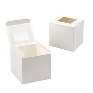 Cupcake Boxes With Window 1 dz