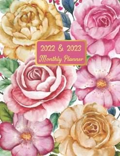 2022 & 2023 Planner Two Year Monthly Calendar Planner 24 Months January 2022 To 