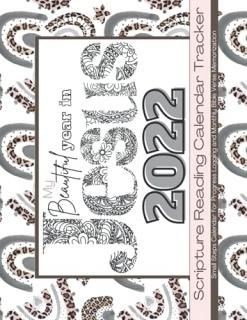 My Beautiful Year in Jesus 2022 Scripture Reading Calendar Tracker Small Steps C