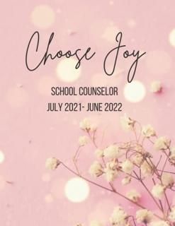 School Counselor 2021-2022 Planner