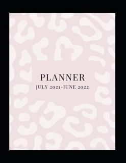 Social Karma Academic Year Daily Planner July 2021- June 2022