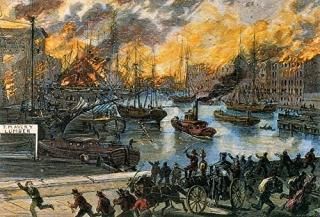 Science SourceˤGreat Chicago Fire 1871 ݥץ 24 x 18