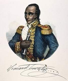 Toussaint LOuverture N1743-1803 ԥ롦ɥߥ˥ȥåȡ롼С㡼ϥ󾭷ȥ٥졼ե󥹥ȥ