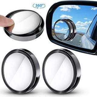 4 Pieces Adjustable Blind Spot Mirrors Wide View Angle Car Rear View Mirror HD G