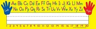 Left Right Alphabet 36Pk Flat Name