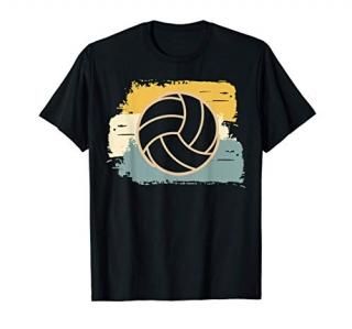 Vintage Beach Volley Sport Spike Set Net Block Volleyball T-Shirt