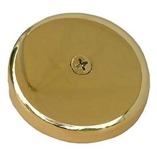 One-hole Polished Brass - LASCO 03-1435 One Hole Style Bathtub Waste And Overflo
