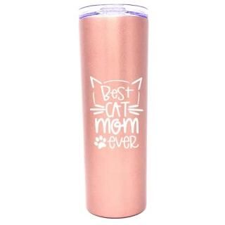 Cat Lover Gifts Tumblers for Women - Stainless Steel 20 oz Tumbler - Great Gift 