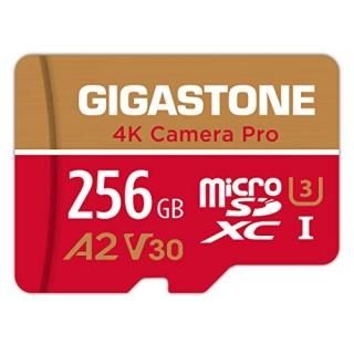 5ǯ Gigastone 256GB ޥSD A2 V30 Ultra HD 4K ӥǥϿ Gopro 󥫥 ݡĥ ®4