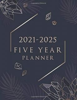 five year planner 2021-2025 60 Months Calendar 5 Year Monthly Appointment Notebo