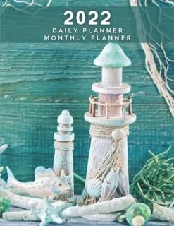 Daily Planner + Monthly Planner Marine Life Theme  Fishermen  Diary Planner