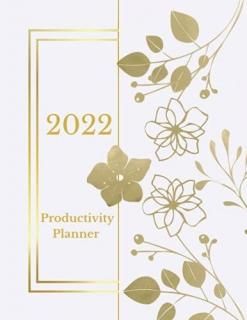 Undated Productivity Planner 2022 - Monthly & Weekly Planner - Organizer For The
