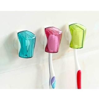 Hooqict 6 Pack Travel Toothbrush Holder Case Portable Plastic Toothbrush Head Co