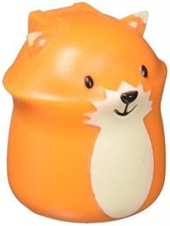 Kikkerland ABS Vinyl Phthalate-Free Fox Toothbrush Holder Orange
