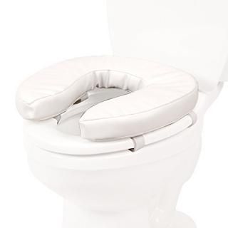 PCP Raised Toilet Seat Cushion 2 High Padded Comfort Support Universal Fit Porta