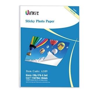 Uinkit Ǵ弰եȥڡѡ 100 Ǵ󥯥åѻ 8.5x11 6.5ߥ 130Gsm 󥯥åȰ