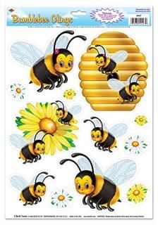 Beistle 54427?Bumblebee Clings12?by 17