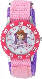 ǥˡGirl 'sץ󥻥Sofia ' Quartzƥ쥹and Nylon Casual Watch, Color :ԥ(ǥ: wds000270 )