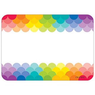Painted Palette Rainbow Labels