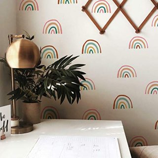 RoomMates Retro Rainbow Peel And Stick Wall Decals