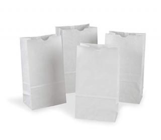 White Rainbow Bags 50Pk