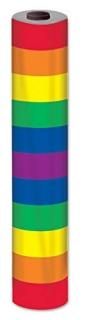 Beistle Plastic Rainbow Party Table Roll Happy Birthday Decorations - Unicorn Th