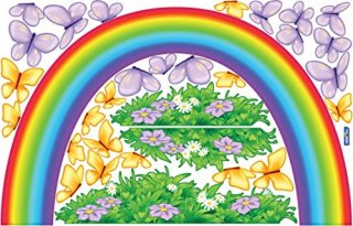 iStickUp Over The Rainbow Removable Wall Decal M Multi