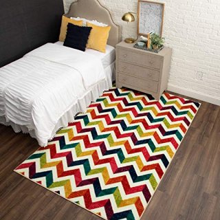 Mohawk Home Mixed Chevrons Area Rugs 5'x8' Multicolor