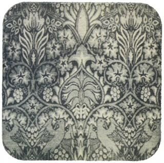 set-of-4-Soft - 3dRose cst_41055_1 Victorian Blue Fabric Soft Coasters Set of 4