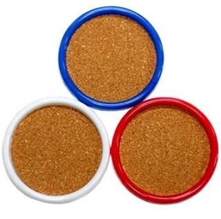 Chef Craft 21069 Cork Coaster&#44; 4 Piece