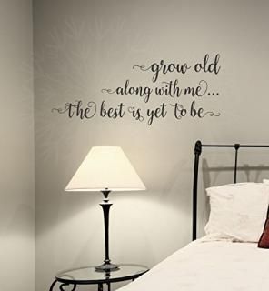 Wall Decor Plus More WDPM3879 Grow Old Along with Me  륻ȥӥˡǥ륹ƥå 2